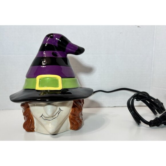 Yankee Candle Halloween Witch Wax Tart Warmer "ELECTRIC WITCH" New Tested - Picture 2 of 5